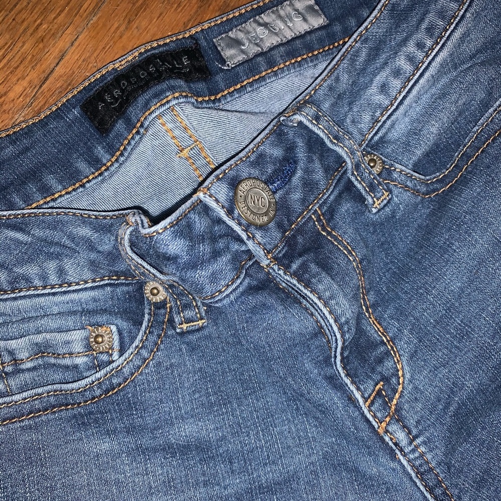Aeropostale’s medium washed jeans